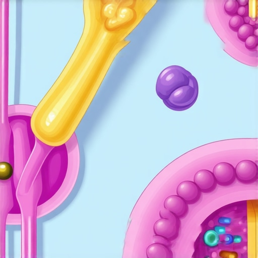 Scientific diagram showing how GLP-1 receptor activation influences appetite and gastric emptying.