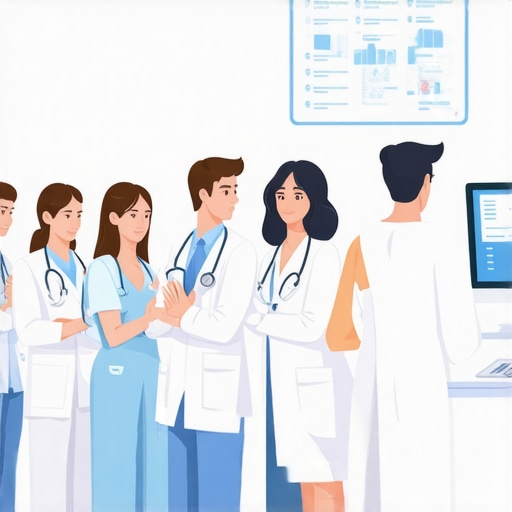 A modern healthcare clinic utilizing telehealth platforms for personalized Ozempic treatments