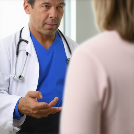 Healthcare professional explaining Ozempic and Wegovy to patient in clinic