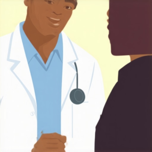 Doctor and patient discussing Ozempic treatment plan in a clinic setting.