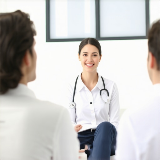 Doctor consulting with patient about Ozempic for long-term weight management.