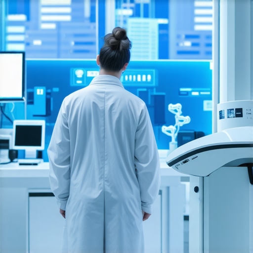 High-tech medical clinic using genetic testing for personalized weight loss treatments