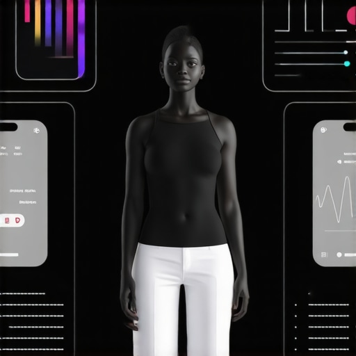 Advanced telehealth system with AI and wearable health monitors in use for weight loss management