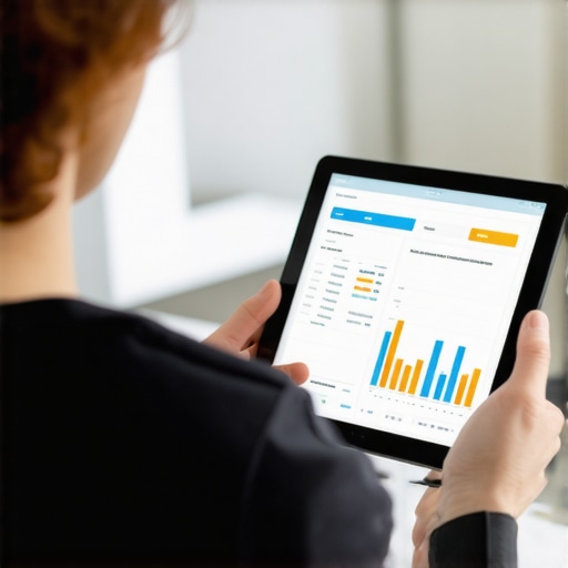 Doctor and patient discussing weight management using digital tools