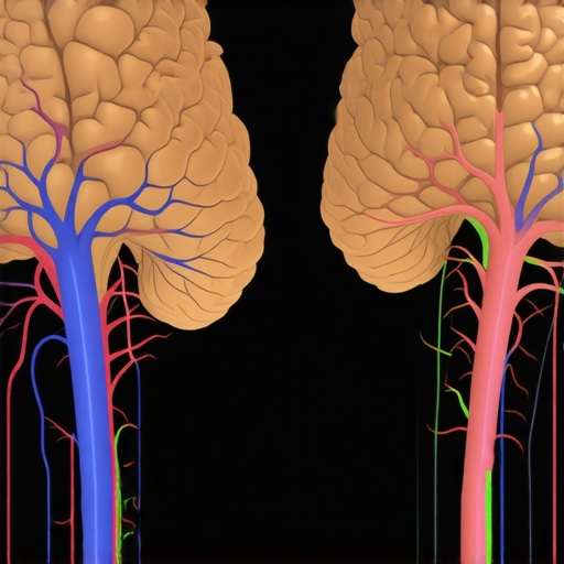 Diagram showing hypothalamic neural pathways before and after GLP-1 treatment, highlighting neuroplasticity mechanisms