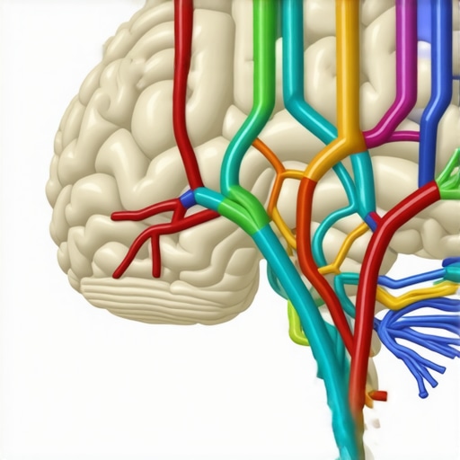 Illustration of brain neural pathways restructuring indicating neuroplasticity influenced by GLP-1 medications