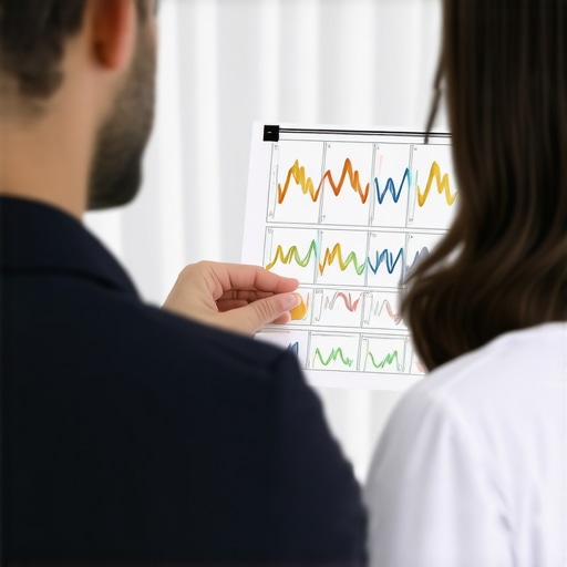 Doctor reviewing metabolic data with patient for long-term Ozempic therapy