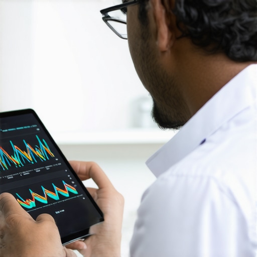 Doctor analyzing patient data for long-term Ozempic treatment