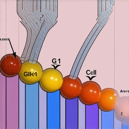 Molecular interaction between semaglutide and GLP-1 receptor showing high affinity binding, illustrating prolonged action