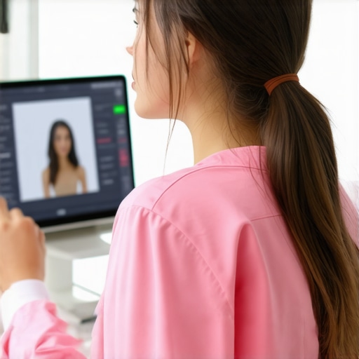 Healthcare professional reviewing patient data during a telehealth session for weight loss.