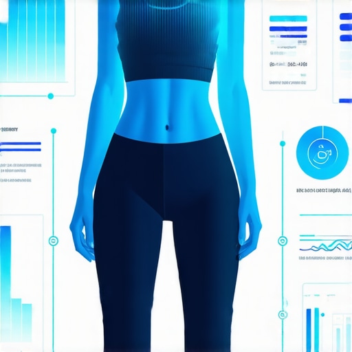 High-tech wearable devices and mobile apps monitoring weight loss and metabolic health