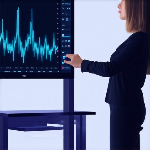 A high-tech virtual health monitoring system showing personalized data for sustained weight loss