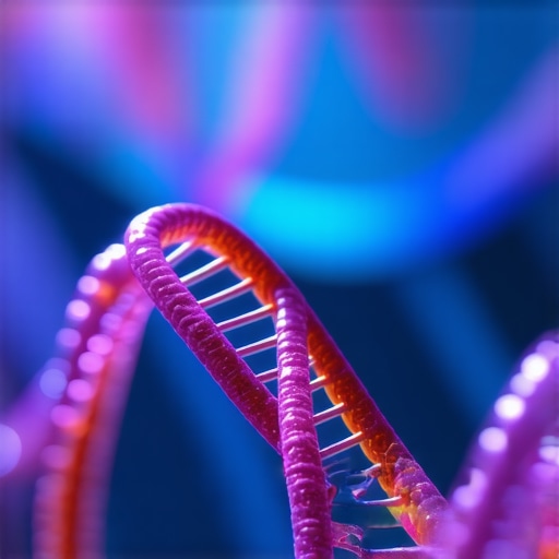 Genetic Testing for Personalized Weight Loss DNA strands and lab equipment illustrating pharmacogenomics in weight management