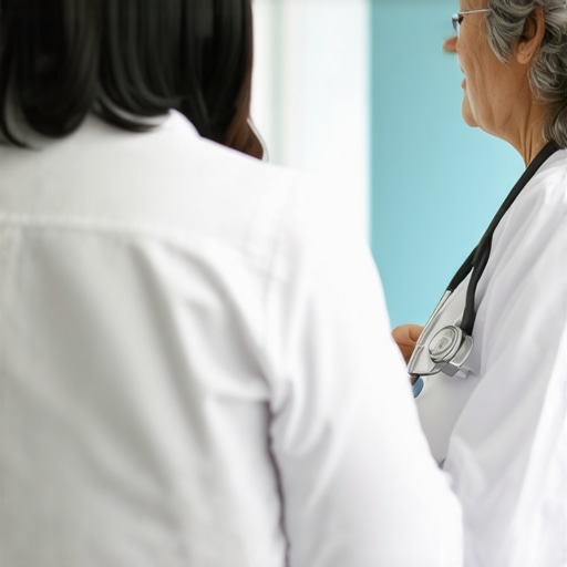 Doctor and patient in consultation about weight loss treatments.