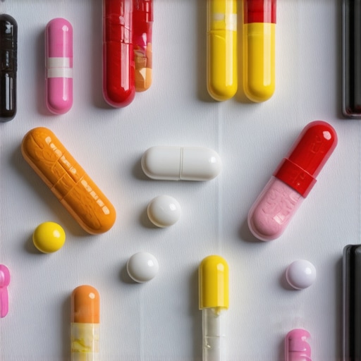 Illustration of futuristic medicine and societal evolution in weight management