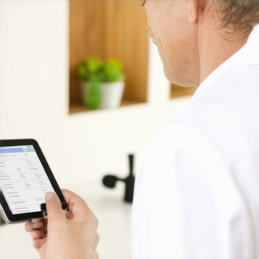 Doctor consulting patient on telehealth platform about weight management program